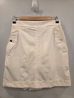 Athleta Vienna Cream Cargo Skort Size 4